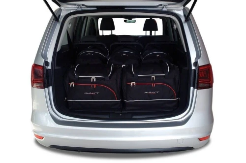 Torby do bagażnika Volkswagen Sharan II 2010–2022 – zestaw KJUST SPORT 5 szt., 7043017
