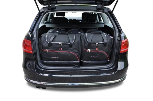 Torby do bagażnika Volkswagen Passat Alltrack B7 2010–2014 – zestaw KJUST SPORT 5 szt., 7043020