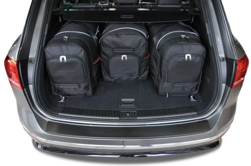 Torby do bagażnika Volkswagen Touareg II (7P) 2010–2017 – zestaw KJUST SPORT 4 szt., 7043015
