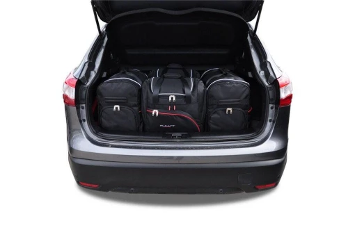 Torby do bagażnika Nissan Qashqai II 2014–2017 – zestaw KJUST SPORT 4 szt., 7030006