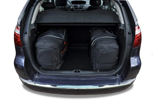 Torby do bagażnika Citroen C4 Picasso I 2007–2013 – zestaw KJUST SPORT 4 szt., 7010005