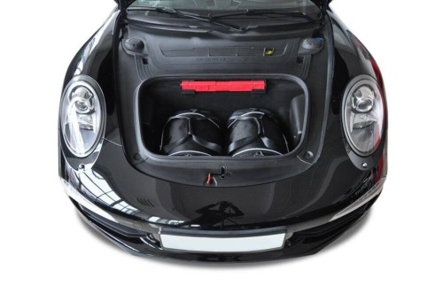 Przejdź do produktu Torby do bagażnika Porsche 911 Carrera 4 / 4S 991 2012–2015 – zestaw KJUST SPORT 2 szt., 7033005