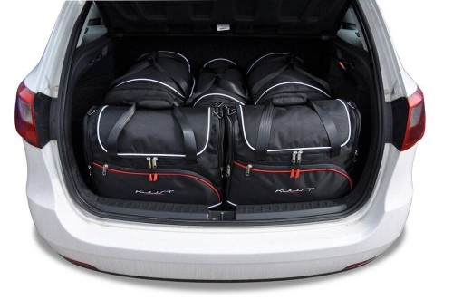 Przejdź do produktu Torby do bagażnika Seat Ibiza SportTourer IV 2010–2016 – zestaw KJUST AERO 5 szt., 7036014