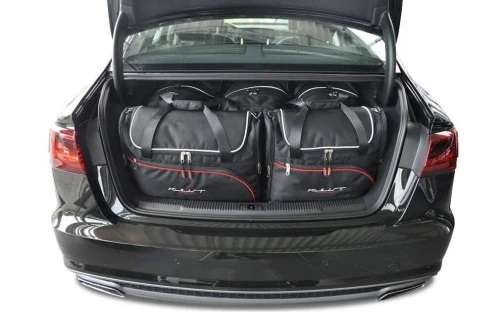 Torby do bagażnika Audi A6 / S6 Limousine C7 2011–2017 – zestaw KJUST AERO 5 szt., 7004031