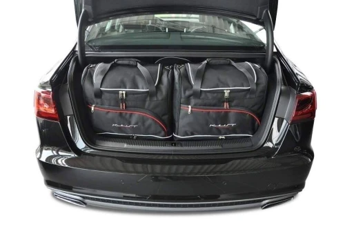 Torby do bagażnika Audi A6 / S6 Limousine C7 2011–2017 – zestaw KJUST SPORT 5 szt., 7004011