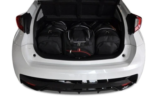 Torby do bagażnika Honda Civic Hatchback IX 2012–2017 – zestaw KJUST SPORT 4 szt., 7016003