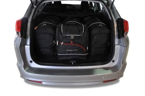 Torby do bagażnika Honda Civic Tourer IX 2013–2017 – zestaw KJUST SPORT 4 szt., 7016005