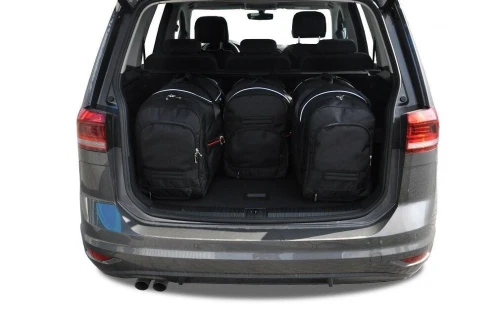 Torby do bagażnika Volkswagen Touran III (5T) 2015+ – zestaw KJUST SPORT 4 szt., 7043016