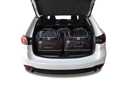 Przejdź do produktu Torby do bagażnika Mazda 6 Kombi III 2012–2024 – zestaw KJUST SPORT 5 szt., 7026005