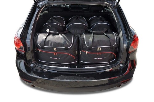Przejdź do produktu Torby do bagażnika Mazda 6 Kombi III 2012–2024 – zestaw KJUST AERO 5 szt., 7026011