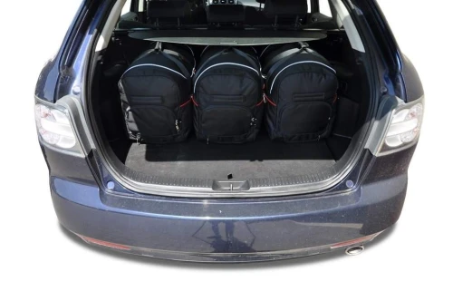 Torby do bagażnika Mazda CX-7 I (ER) 2007–2012 – zestaw KJUST AERO 5 szt., 7026012