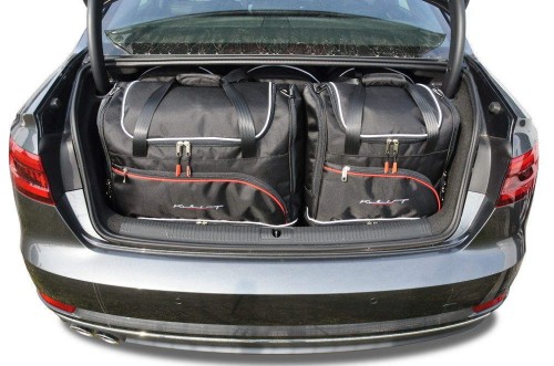Przejdź do produktu Torby do bagażnika Audi A4 / S4 Limousine B9 2015–2024 – zestaw KJUST SPORT 5 szt., 7004025