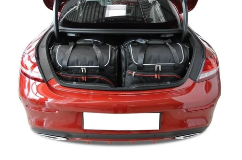 Torby do bagażnika Mercedes-Benz C Coupe C205 2014–2021 – zestaw KJUST AERO 4 szt., 7027013