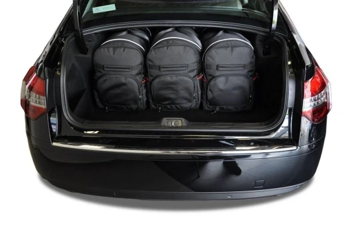 Torby do bagażnika Citroen C5 Limousine III (RD) 2007–2017 – zestaw KJUST AERO 5 szt., 7010016