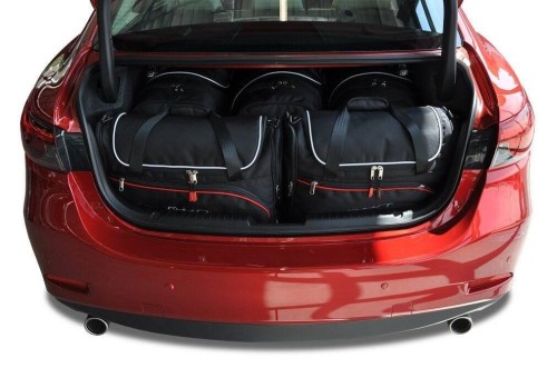 Przejdź do produktu Torby do bagażnika Mazda 6 Limousine III 2012–2024 – zestaw KJUST AERO 5 szt., 7026015