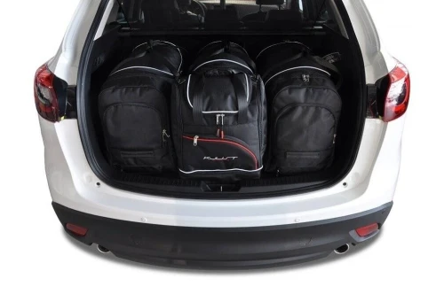 Torby do bagażnika Mazda CX-5 I (KE) 2011–2017 – zestaw KJUST SPORT 4 szt., 7026006
