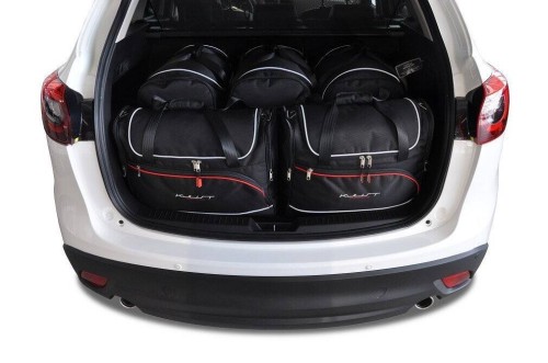 Przejdź do produktu Torby do bagażnika Mazda CX-5 I (KE) 2011–2017 – zestaw KJUST AERO 5 szt., 7026016