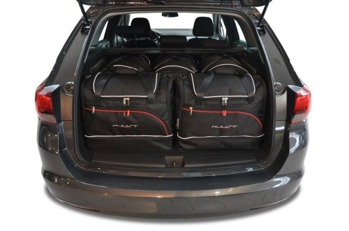 Przejdź do produktu Torby do bagażnika Opel Astra Sports Tourer K (B16) 2016–2021 – zestaw KJUST SPORT 5 szt., 7031022