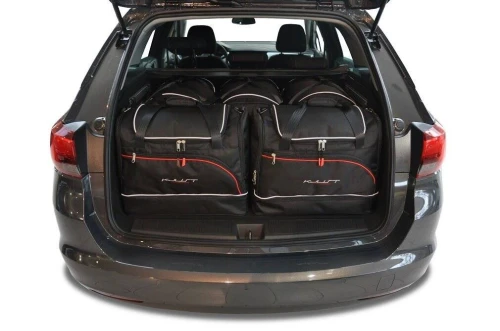 Torby do bagażnika Opel Astra Sports Tourer K (B16) 2016–2021 – zestaw KJUST SPORT 5 szt., 7031022