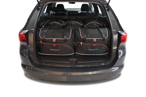 Torby do bagażnika Opel Astra Sports Tourer K (B16) 2016–2021 – zestaw KJUST AERO 5 szt., 7031021