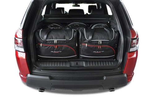 Przejdź do produktu Torby do bagażnika Land Rover Range Rover Sport II (L494) 2013–2022 – zestaw KJUST AERO 5 szt., 7024016