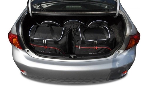 Przejdź do produktu Torby do bagażnika Toyota Corolla Limousine X (E15) 2007–2014 – zestaw KJUST SPORT 5 szt., 7041014