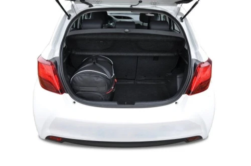 Torby do bagażnika Toyota Yaris Hatchback III (P13) 2011–2020 – zestaw KJUST AERO 3 szt., 7041002