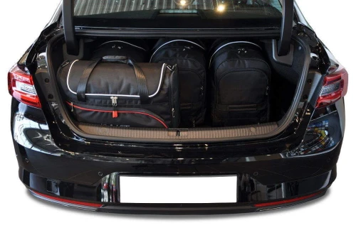 Torby do bagażnika Renault Talisman Limousine I 2015–2022 – zestaw KJUST AERO 5 szt., 7034024