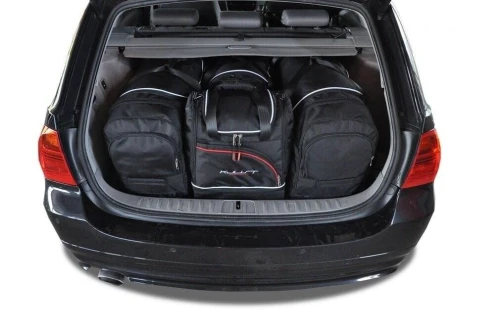 Torby do bagażnika BMW 3 Touring E91 2005–2013 – zestaw KJUST SPORT 4 szt., 7007048