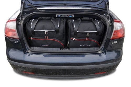 Przejdź do produktu Torby do bagażnika Saab 9-3 Cabrio II 2002–2015 – zestaw KJUST AERO 4 szt., 7046003