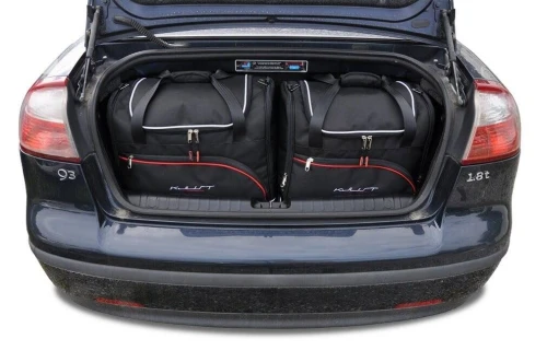 Torby do bagażnika Saab 9-3 Cabrio II 2002–2015 – zestaw KJUST AERO 4 szt., 7046003