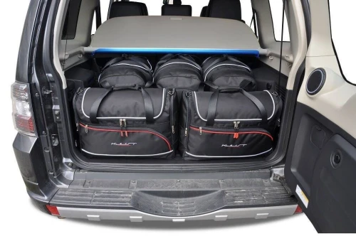 Torby do bagażnika Mitsubishi Pajero 5D IV 2006–2017 – zestaw KJUST AERO 5 szt., 7029013