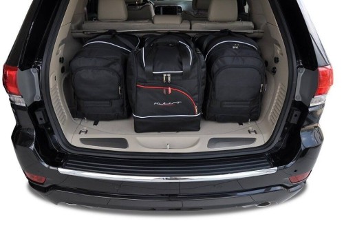 Przejdź do produktu Torby do bagażnika Jeep Grand Cherokee WK 2010–2021 – zestaw KJUST SPORT 4 szt., 7021003