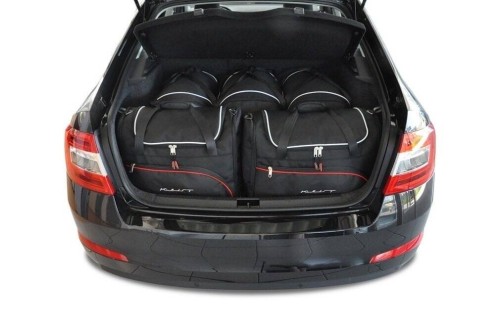 Przejdź do produktu Torby do bagażnika Skoda Octavia Liftback / RS III 2013–2020 – zestaw KJUST SPORT 5 szt., 7037008