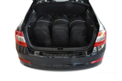 Torby do bagażnika Skoda Octavia Liftback / RS III 2013–2020 – zestaw KJUST AERO 5 szt., 7037018