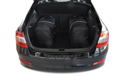 Torby do bagażnika Skoda Octavia Liftback / RS III 2013–2020 – zestaw KJUST AERO 5 szt., 7037018