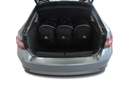 Torby do bagażnika Skoda Superb Liftback III 2015–2024 – zestaw KJUST SPORT 5 szt., 7037011