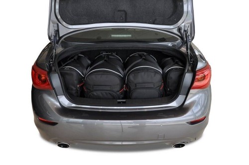Przejdź do produktu Torby do bagażnika Infiniti Q50 Hybrid V37 2013–2017 – zestaw KJUST AERO 4 szt., 7019009