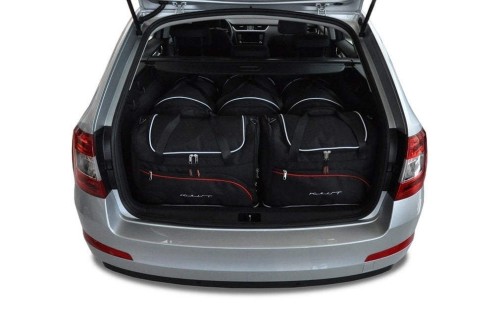 Przejdź do produktu Torby do bagażnika Skoda Octavia Kombi / Scout / RS III 2013–2020 – zestaw KJUST SPORT 5 szt., 7037009