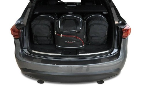 Przejdź do produktu Torby do bagażnika Infiniti QX70 I (S51) 2013–2018 – zestaw KJUST AERO 4 szt., 7019010