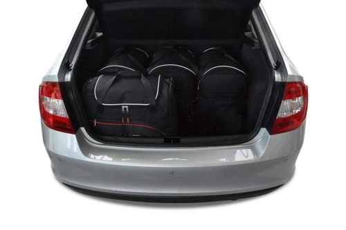 Torby do bagażnika Skoda Rapid Liftback II 2012–2019 – zestaw KJUST SPORT 5 szt., 7037005