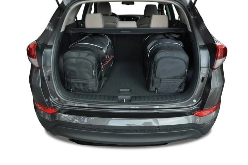 Torby do bagażnika Hyundai Tucson III (TL) 2015–2020 – zestaw KJUST SPORT 4 szt., 7018013