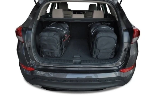 Torby do bagażnika Hyundai Tucson III (TL) 2015–2020 – zestaw KJUST AERO 4 szt., 7018023