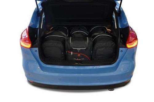 Przejdź do produktu Torby do bagażnika Ford Focus Hatchback III 2011–2018 – zestaw KJUST AERO 4 szt., 7015002
