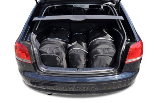 Torby do bagażnika Audi A3 8P 2003–2013 – zestaw KJUST AERO 3 szt., 7004035