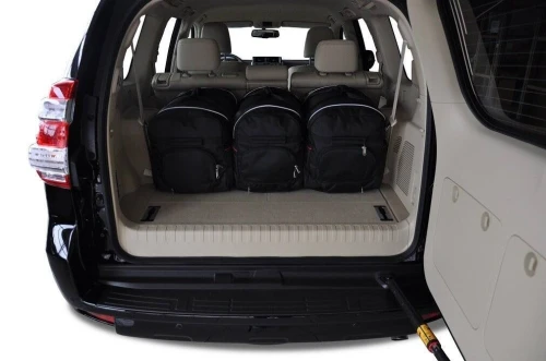 Torby do bagażnika Toyota Land Cruiser MPV 5D VI 2010–2017 – zestaw KJUST AERO 5 szt., 7041018