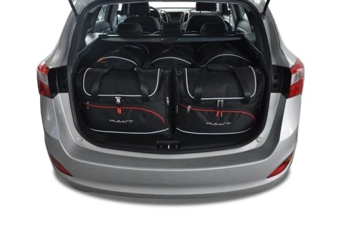 Torby do bagażnika Hyundai i30 Wagon II 2012–2017 – zestaw KJUST AERO 5 szt., 7018017