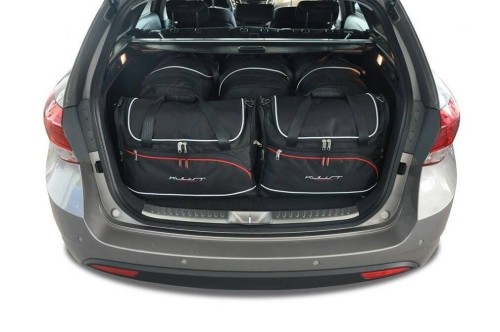 Przejdź do produktu Torby do bagażnika Hyundai i40 Wagon I 2011–2019 – zestaw KJUST AERO 5 szt., 7018019