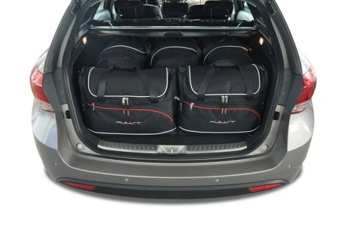 Torby do bagażnika Hyundai i40 Wagon I 2011–2019 – zestaw KJUST AERO 5 szt., 7018019