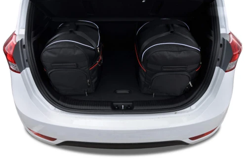 Torby do bagażnika Hyundai ix20 Mikrovan I 2010–2020 – zestaw KJUST AERO 3 szt., 7018020